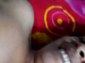 Husband penetrates wife's anus and vagina