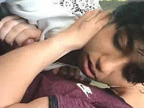 A Pakistani woman enjoys pleasuring her Non-Resident Indian boyfriend