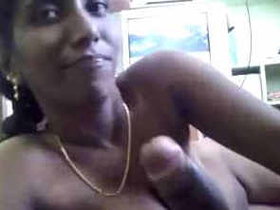 Indian woman satisfied by partner's penis