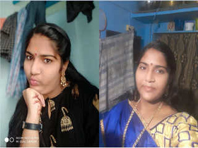 Amateur Indian girl flaunts her big boobs on VK