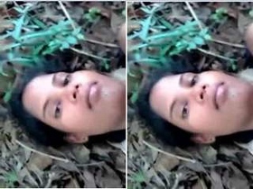 Exclusive video of a village couple having sex in the wild