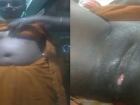 Village wife Dehati flaunts her petite vagina in a naughty video