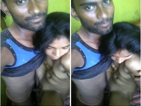 Exclusive Indian Lover's Standing Fuck in HD