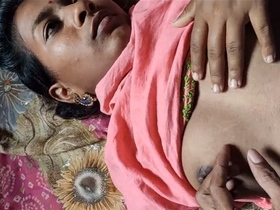 Desi sex tube video of a full-bodied South Indian woman getting fucked and covered in cum