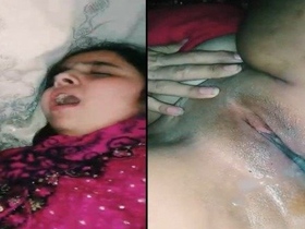 Desi wife's tears of pleasure and pain during sex