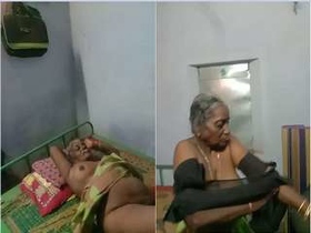 Elderly couple flaunts their naked bodies in public