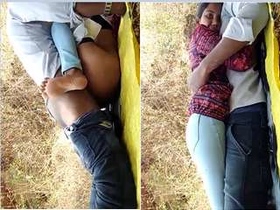 Outdoor Desi Romance: A Sensual Encounter