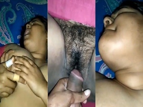Curvy Indian bhabhi enjoys sex with neighbour's boyfriend