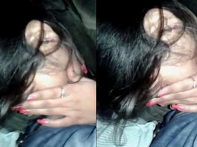 Beautiful cat's sensual blowjob request to her boyfriend in a video clip