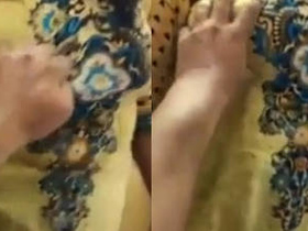 Bhabhi's big boobs get some attention at home