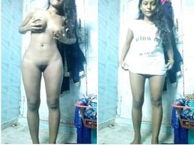 Indian girl flaunts her body in part 2 of the video