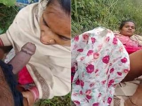 Outdoor sex with a desi lover who loves blowjobs and pussy licking