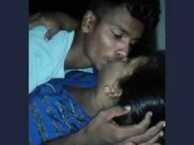 Horny Bhabhi sucking on Devrji's boobs in desi video
