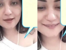 A seductive Pakistani teen flaunts her alluring rear end