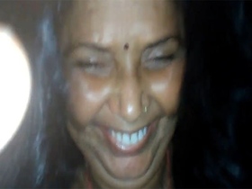Mature woman with big breasts indulges in steamy affair with younger man