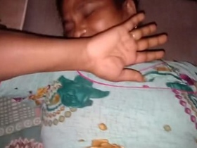 Married woman with a large buttocks engages in sexual activity