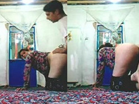 Indian couple surprises intruder during floor sex and secret recording