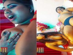 Two women enjoy intimate relations