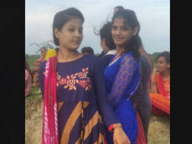 Desi girl gets naughty in a steamy video