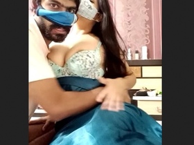 Brother-in-law appreciates his sister-in-law's flawless breasts