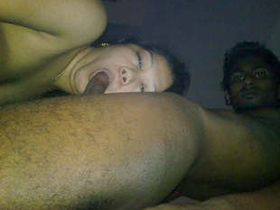 Indian couple enjoys oral and vaginal sex in hotel room