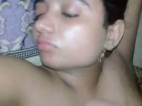 Young couple enjoys passionate sex in a steamy video