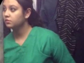 Hidden camera captures sexy Desi doctor in action