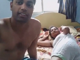 Indian couple's homemade sex video featuring hardcore action