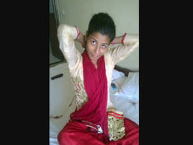 Cute Desi couple explores hotel room in amateur video