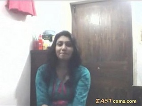 Antora, an Indian woman, masturbates on webcam in Fidelity 2