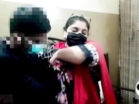 Cheating wife gets her big boobs fondled by Pakistani boss in XXX video