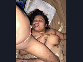 Indian wife and lover in a hotel room part 4