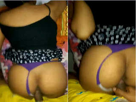 Amateur Desi bhabhi gets doggy style fucked in Hindi talker part 4