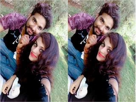 Exclusive video of Indian girl flaunting her breasts on video call