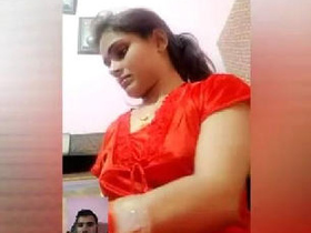 Naughty desi girl gets naked for phone sex