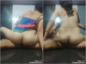 Exclusive video of a Desi couple's steamy romance and sexual encounter