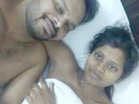 Desi lover gets wild in a hotel room after sex