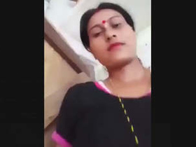 Assamese beauty reveals her smooth and soft pussy while engaging in a conversation