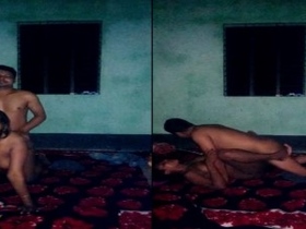 Tamil aunty Tmela gets naughty in night video