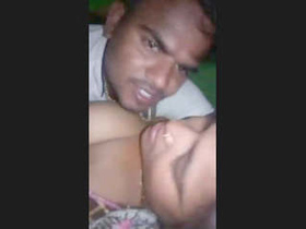 Desi bhabhi gets her pussy and mouth drilled in a village