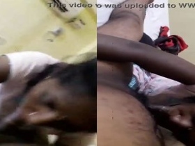 Tamil wife's seductive moves in a bedroom video