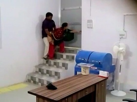Boss gets fucked by staff member