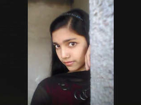 Asian beauty reveals and stimulates her senses