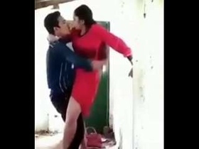 Desi couple enjoys quick outdoor sex in public