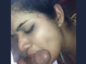 Desi waitress gives a nice BJ and gets fucked hard