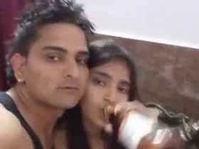 Desi couple's romantic foreplay leads to steamy sex in nude MMS