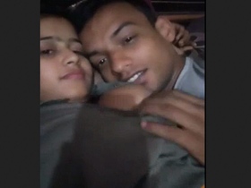 Passionate lovers explore their sexuality in a steamy video