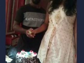 Desi lover surprises boyfriend with a birthday party and two girls