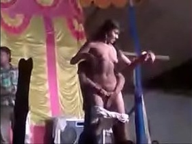 Hot bengali girl flaunts her hairy pussy in a nude dance at the village