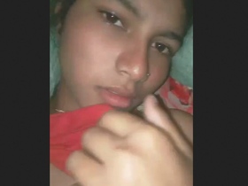 Adorable girl gives a blowjob and gets fucked in the ass